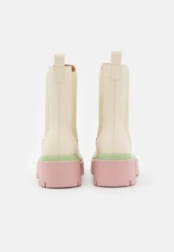 Even&Odd Enkellaarsjes Met Plateauzool - Beige -Even&Odd 04cb6bdcbf084366bf14dba3f3a5e825