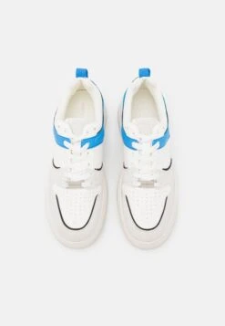 Even&Odd Sneakers Laag - White/Blue -Even&Odd 072bb0b8f54b4055898545e9816a87e4