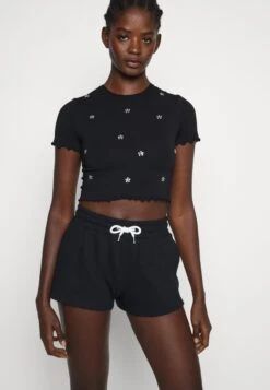 Even&Odd 2 Pack - Shorts - Black/Yellow -Even&Odd 0a4bf0a3b62d4b3498416bcafa6b90dd