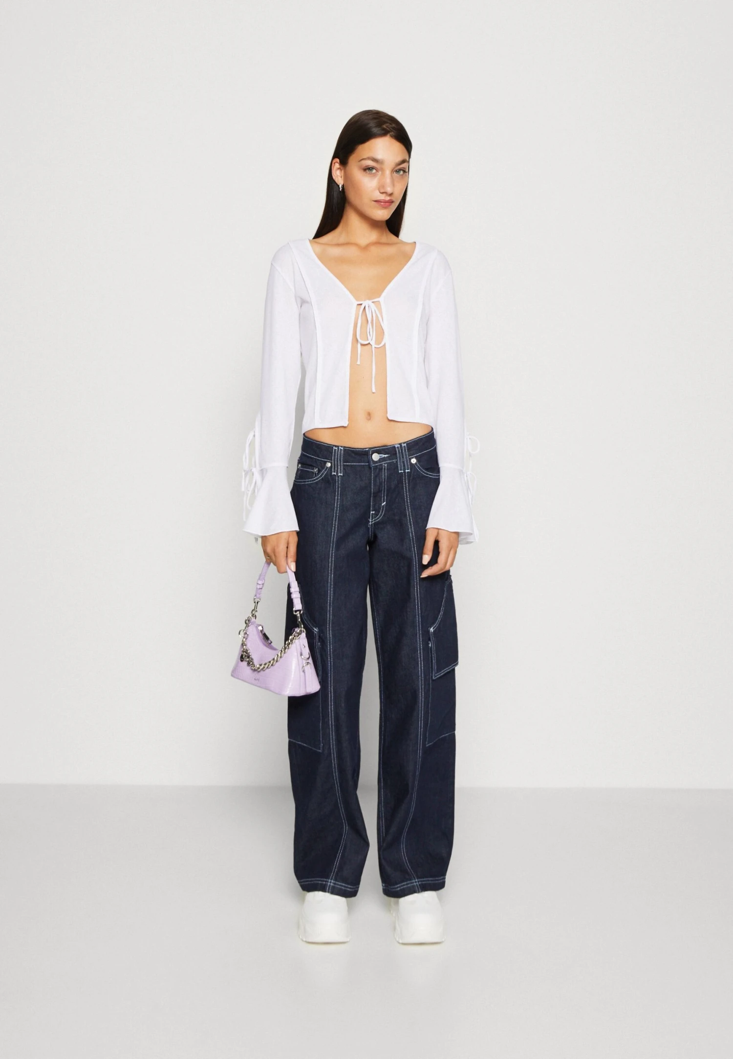 Even&Odd Lichte Jas - White 4 Even&Odd Lichte Jas - White - Afbeelding 2