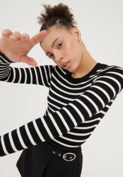 Even&Odd 2 Pack - Trui - Black / Off-White -Even&Odd 1620a486331e46cab26b54b314ad724a