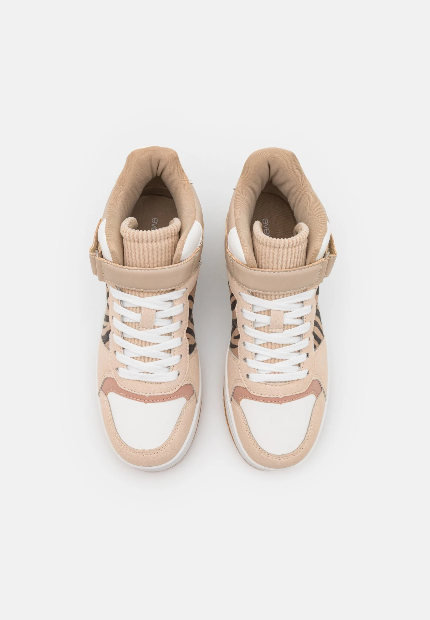 Even&Odd Sneakers Hoog - Beige/White/Light Pink 8 Even&Odd Sneakers Hoog - Beige/White/Light Pink - Afbeelding 6