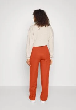 Wide Leg Trousers - Broek -Brown -Even&Odd 200d07710fa44c0a8daf82d4c91bce70