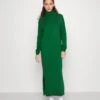 Even&Odd Rollkragen Basic Maxi Strickkleid - Maxi-Jurk -Green -Even&Odd 20d2ddd79f5540528090dfcfdb0dffab