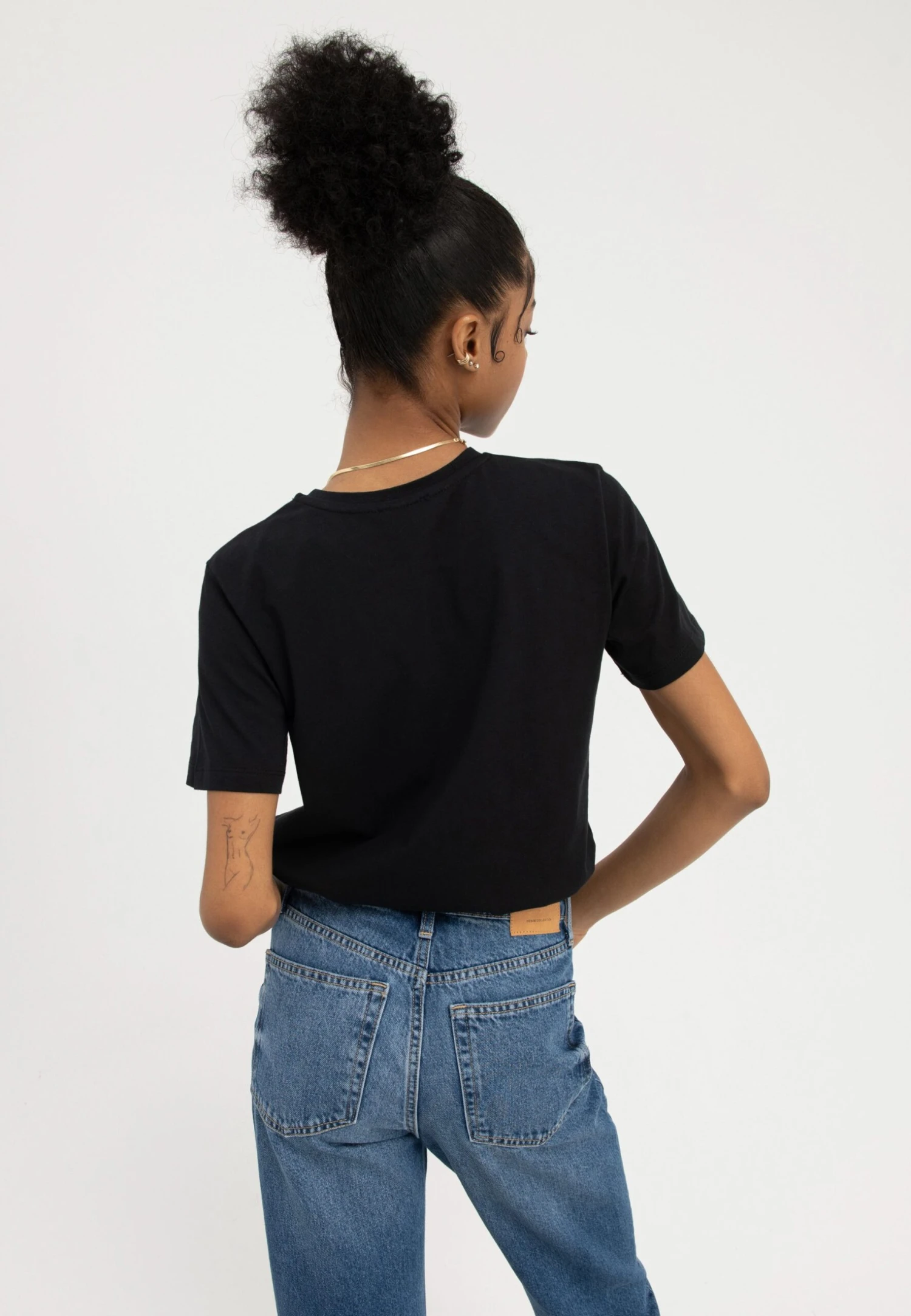 Even&Odd 2 Pack - T-Shirt Basic - Black/White 5 Even&Odd 2 Pack - T-Shirt Basic - Black/White - Afbeelding 3