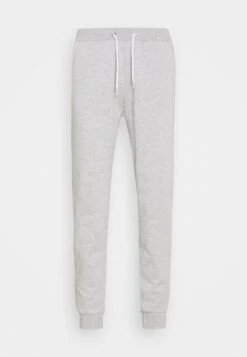 Even&Odd Regular Fit Jogger With Contrast - Trainingsbroek - Mottled Light Grey -Even&Odd 27e69b8742924372904a19a55612102c