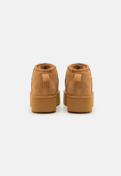 Even&Odd Leather- Korte Laarzen - Beige -Even&Odd 28ef7221ad4447329a14f77d348d786f