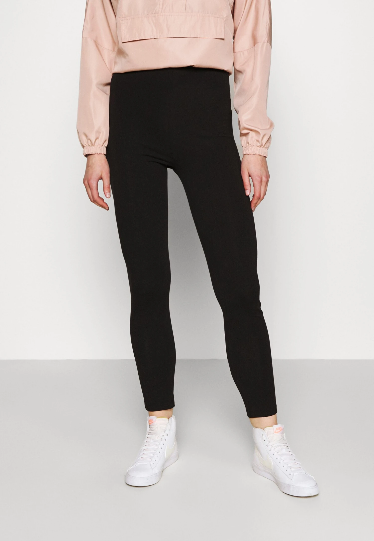 Even&Odd High Waisted Leggings 2 Pack- Legging - Black/Mottled Dark Grey 6 Even&Odd High Waisted Leggings 2 Pack- Legging - Black/Mottled Dark Grey - Afbeelding 4