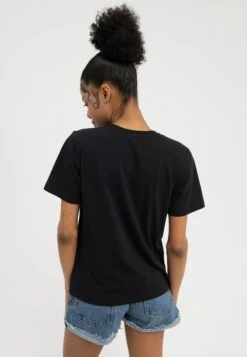 Even&Odd T-Shirt Print - Black -Even&Odd 2b866d85830f4c449e2e479ef0e380ff