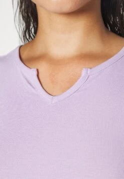 Even&Odd 2 Pack - T-Shirt Basic - Black/Purple -Even&Odd 2c8bff8913a048439813ee8ad6bcccf6