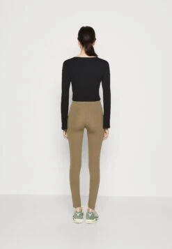 Even&Odd 2 Pack - Legging - Black/Dark Green -Even&Odd 31941ffc6c074613986317dd11f88f31