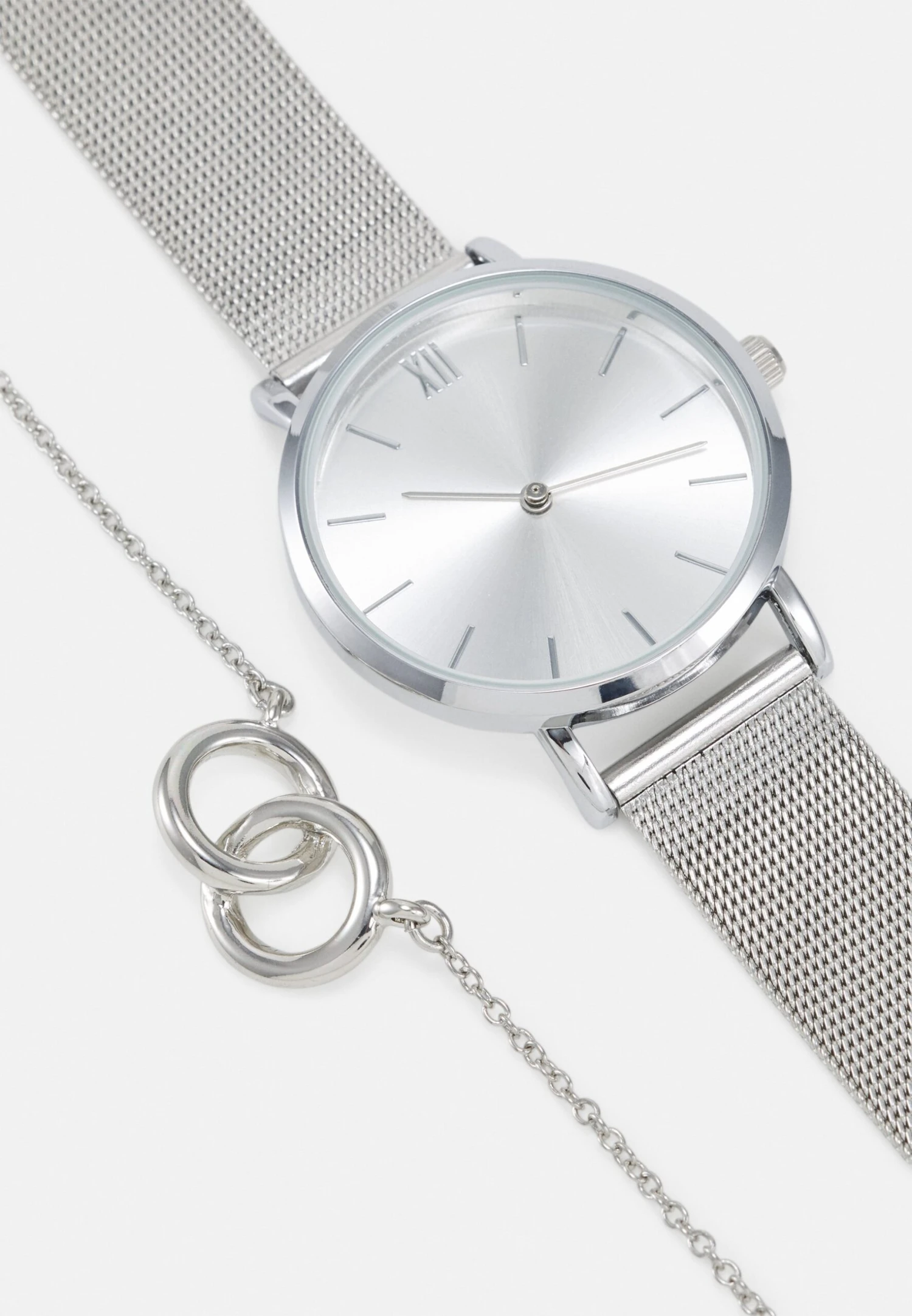 Even&Odd Set - Ketting - Silver-Coloured 6 Even&Odd Set - Ketting - Silver-Coloured - Afbeelding 5