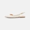 Even&Odd Slingback Ballerina´S - White -Even&Odd 37b23ecd2ef54f958d820c2b23cfeb12