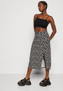 Even&Odd Kokerrok - Black/White/Multi-Coloured -Even&Odd 3807f5300854470bad92c14c256328a8