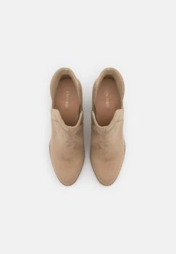 Enkellaarsjes Met Hoge Hak - Beige 13 Enkellaarsjes Met Hoge Hak - Beige -Even&Odd 3a03d46480454a849f758ab038086e0e