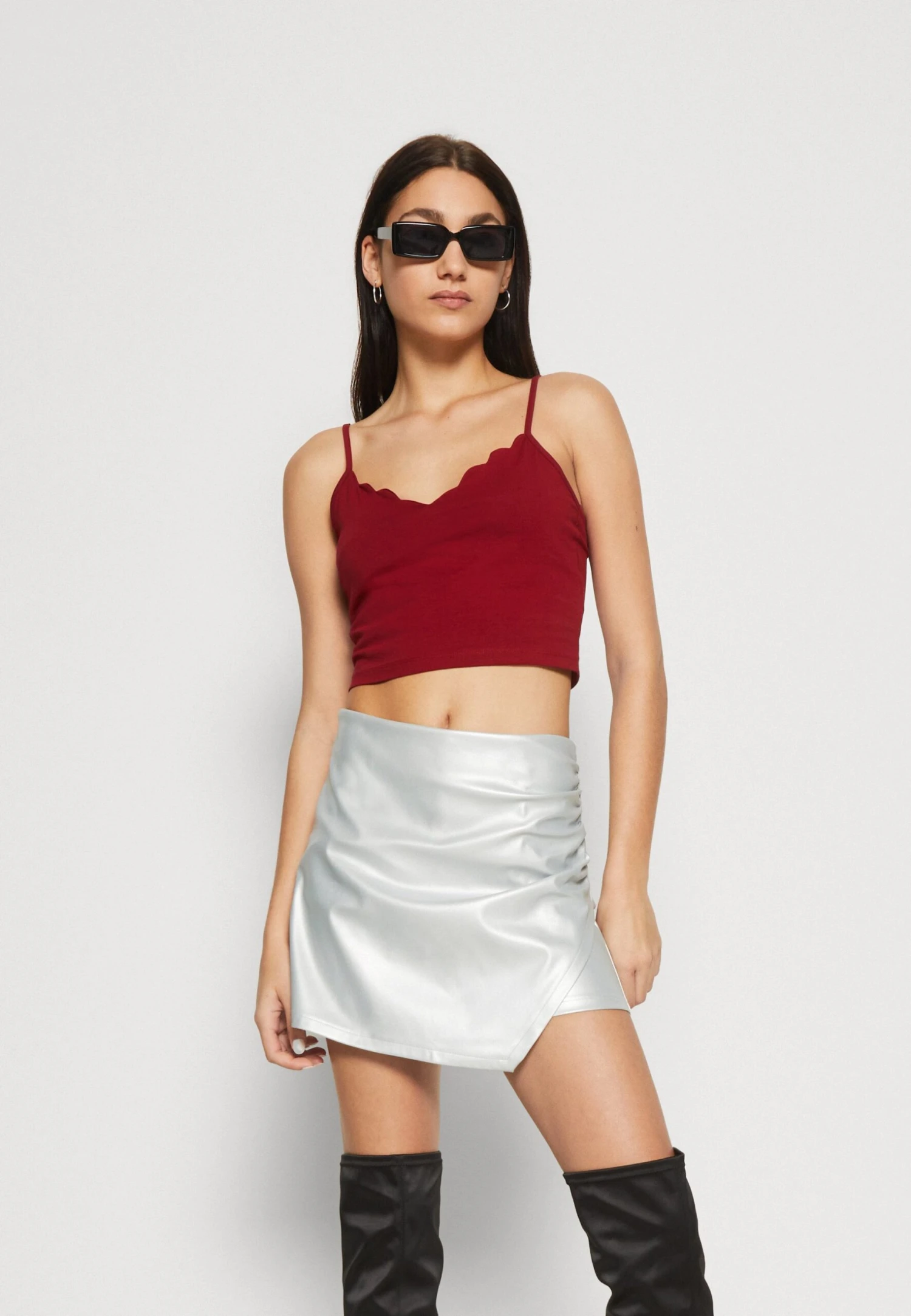 Even&Odd Shorts - Silver 6 Even&Odd Shorts - Silver - Afbeelding 4