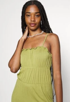 Even&Odd Maxi Dress Tiered Skirt- Maxi-Jurk - Green -Even&Odd 3e63f6b1200847a4bccb65142e347137