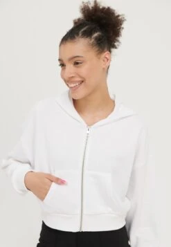 Even&Odd Sweater Met Rits - White