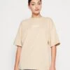 Even&Odd T-Shirt Print - Beige -Even&Odd 4106c3b898514314967cc1c6951ac08d