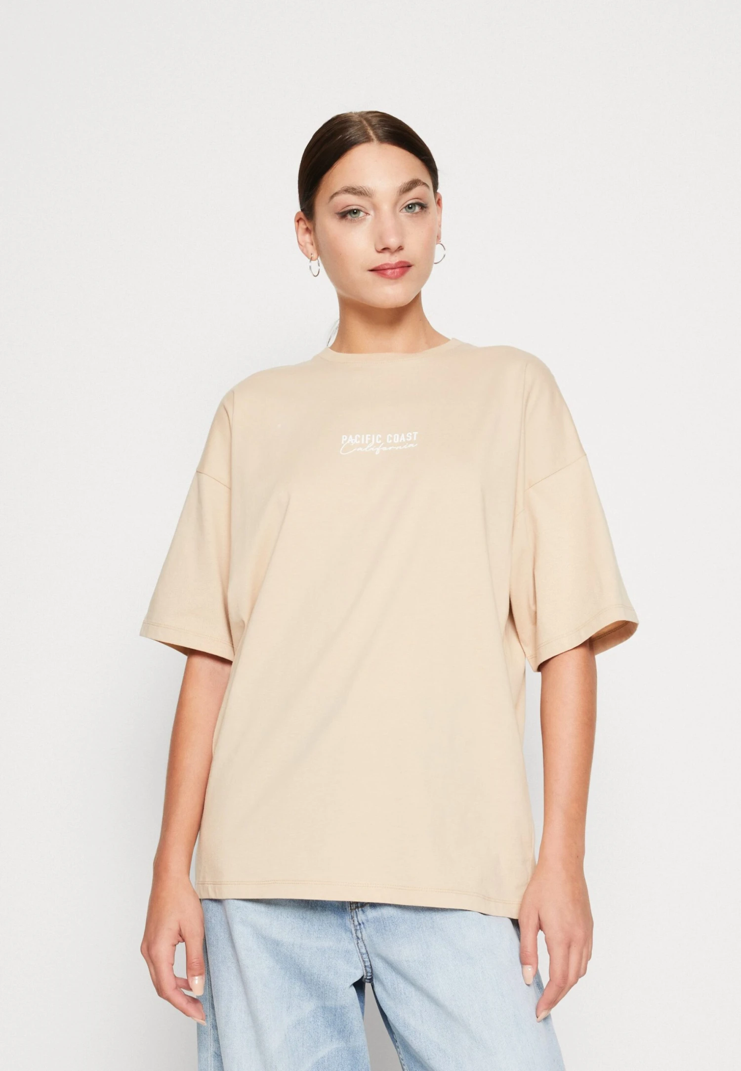 Even&Odd T-Shirt Print - Beige 3 Even&Odd T-Shirt Print - Beige