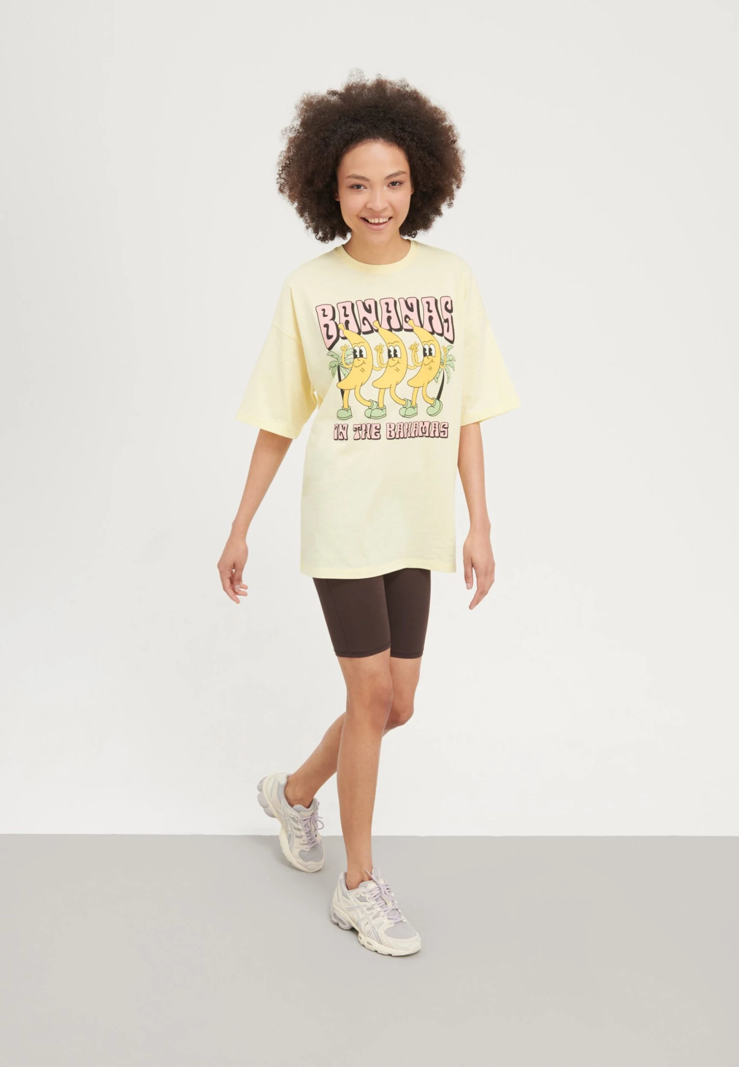 Even&Odd T-Shirt Print - Light Yellow 4 Even&Odd T-Shirt Print - Light Yellow - Afbeelding 2