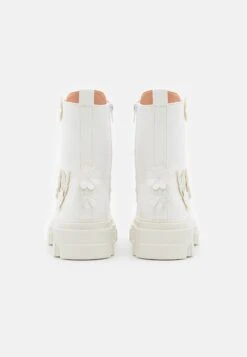 Even&Odd Enkellaarsjes Met Plateauzool - White -Even&Odd 57a5d1e3cfd247bba3ea1a3b74bfc607