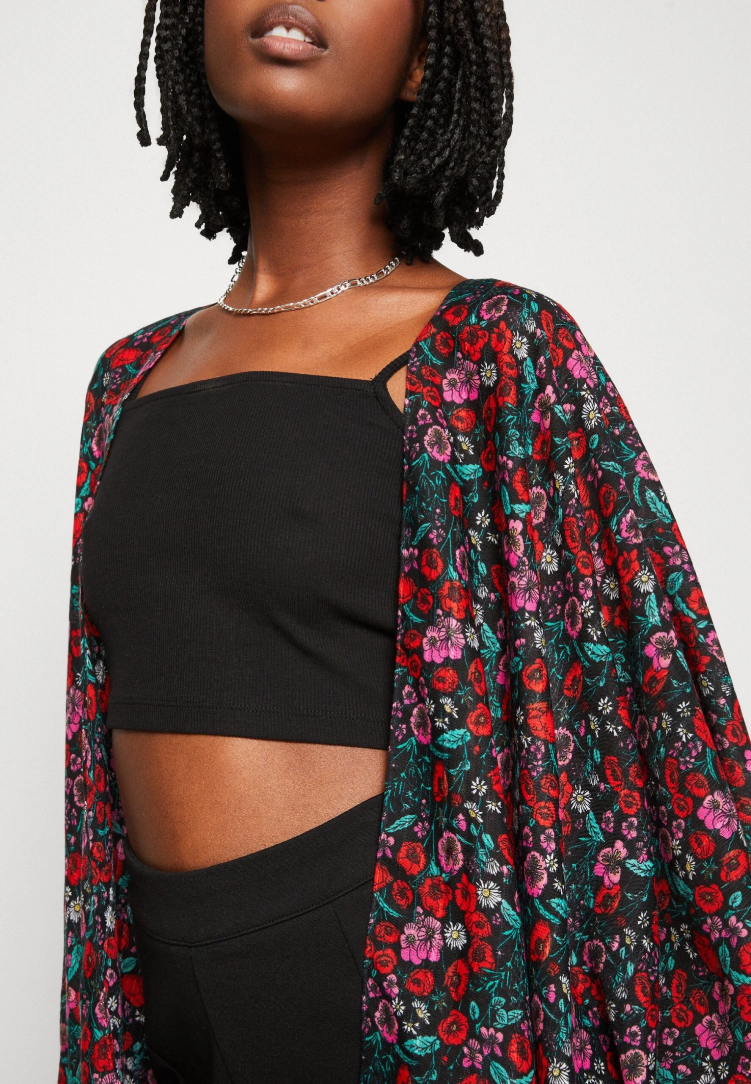 Even&Odd Floral - Lichte Jas - Red 8 Even&Odd Floral - Lichte Jas - Red - Afbeelding 6