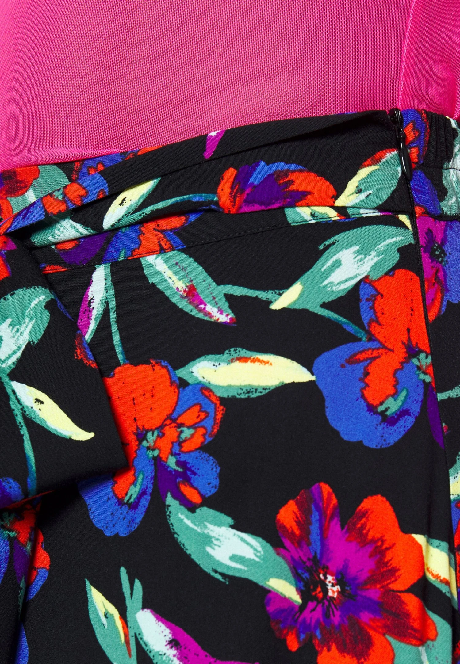 Even&Odd Midi Skirt With Shell Fabric - A-Lijn Rok - Multicoloured 9 Even&Odd Midi Skirt With Shell Fabric - A-Lijn Rok - Multicoloured - Afbeelding 7