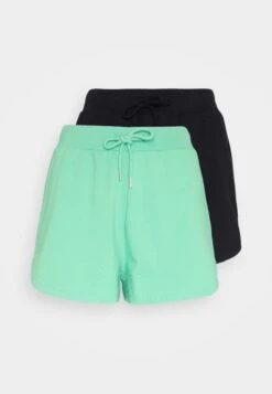 Even&Odd 2 Pack - Trainingsbroek - Black/Green -Even&Odd 5e0d767dd7094b169f3683acac2a8486