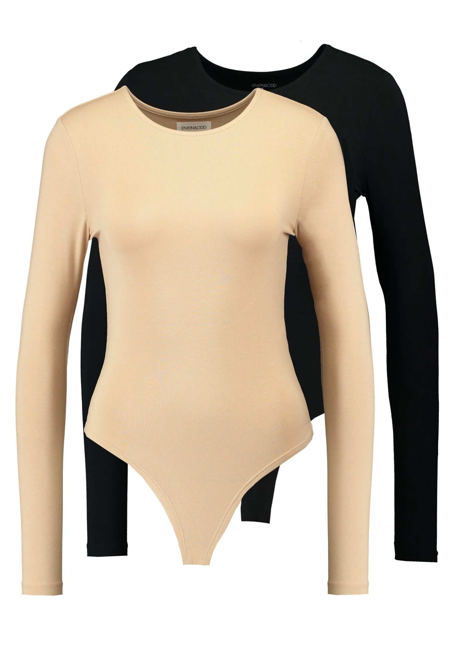 Even&Odd 2 Pack - Longsleeve - Tan/Black 3 Even&Odd 2 Pack - Longsleeve - Tan/Black