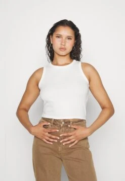 Even&Odd 2 Pack - Top - Off-White/Dark Brown -Even&Odd 5e9b2681c81f4aa0ac734d59e2f33b6f