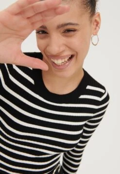 Even&Odd 2 Pack - Trui - Black / Off-White -Even&Odd 63334b7799194d7fa75e95f6ef6e745e