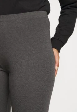 2 Pack - Legging - Black/Grey -Even&Odd 68caa05f089c451f8cdeb10a551c7346