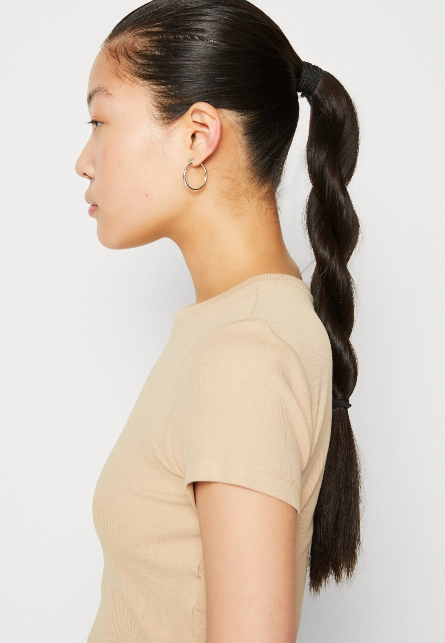 Even&Odd 3 Pack - T-Shirt Basic - Beige/Black/Orange 10 Even&Odd 3 Pack - T-Shirt Basic - Beige/Black/Orange - Afbeelding 8