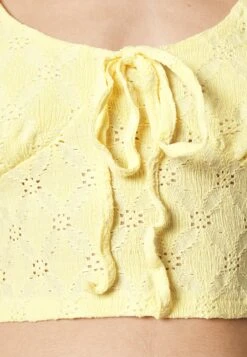 Even&Odd Romantic - Blouse - Light Yellow -Even&Odd 6b6995345e7e4da6b5cb7f25ab55d269