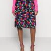 Even&Odd Midi Skirt With Shell Fabric - A-Lijn Rok - Multicoloured -Even&Odd 6de184edb2ed44f1bb120469e6c08125