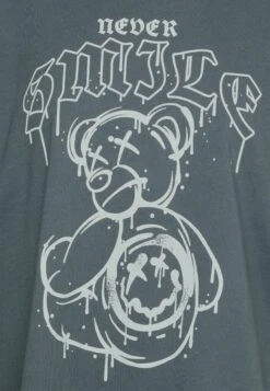 Even&Odd T-Shirt Print - Anthracite -Even&Odd 75dfe248583a4e40b534260351800a52