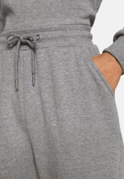 Even&Odd Off Shoulder&Jogger Set - Sweater - Mottled Grey -Even&Odd 78ff92ab54f94c0f815f3d4ea350c16f