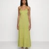Even&Odd Maxi Dress Tiered Skirt- Maxi-Jurk - Green -Even&Odd 7a050638ede64cd9b01bd621162e6487