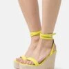 Even&Odd Sandalen Met Hoge Hak - Yellow -Even&Odd 807841244ce140d3ba03911e7a9a2944