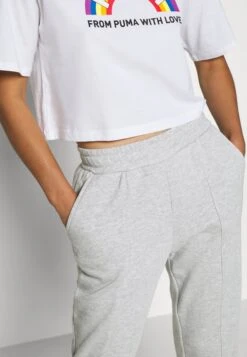 Even&Odd Basic Regular Fit Joggers - Trainingsbroek - Mottled Light Grey -Even&Odd 82e67c637f104b8fb193697fd34a86fb