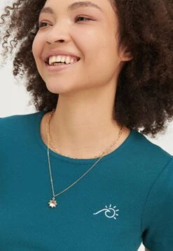 Even&Odd T-Shirt Basic - Teal -Even&Odd 898940690c9344c6aa1fb7a98a620c69