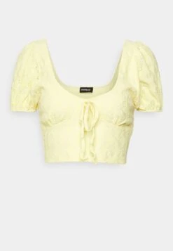Even&Odd Romantic - Blouse - Light Yellow -Even&Odd 8a905322b8b6434ba91188d75696bf36