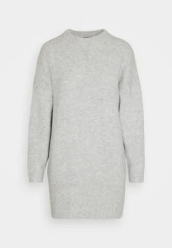 Even&Odd Gebreide Jurk - Grey -Even&Odd 914011fd56a8443685805593e47a12df