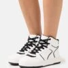 Even&Odd Sneakers Hoog - White/Black -Even&Odd 9154888a53f447bb9c17ae041d88a98e