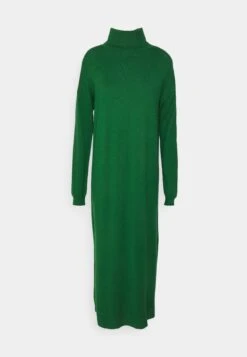 Even&Odd Rollkragen Basic Maxi Strickkleid - Maxi-Jurk -Green -Even&Odd 93b6a7833c5540d49712be603e2fe18b