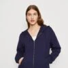 Even&Odd Sweater Met Rits - Dark Blue