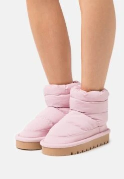 Even&Odd Enkellaarsjes Met Plateauzool - Rose Gold-Coloured