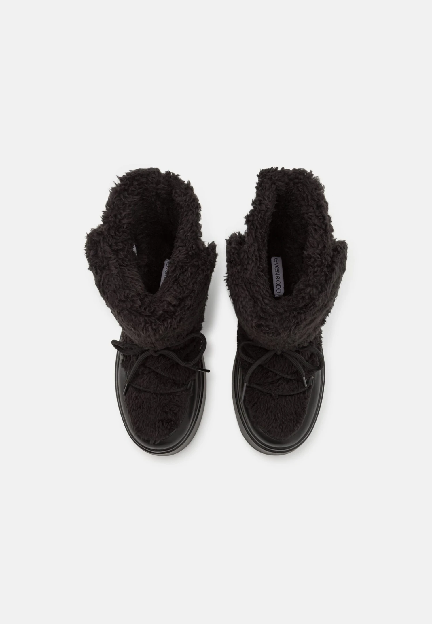 Even&Odd Enkellaarsjes Met Sleehak - Black 7 Even&Odd Enkellaarsjes Met Sleehak - Black - Afbeelding 5