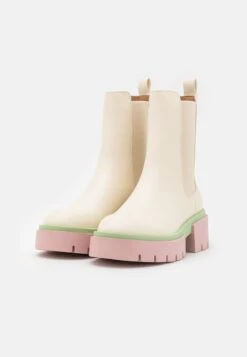 Even&Odd Enkellaarsjes Met Plateauzool - Beige -Even&Odd a4797356d92a465a83632264b23a9421